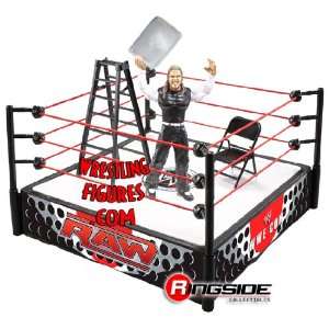  Jeff Hardy EXCLUSIVE Ladder Match Ring Playset WWE WWF 